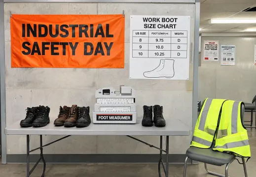 Safety footwear fit review