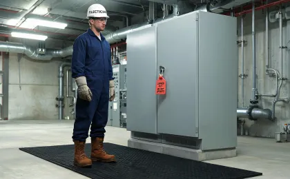 Electrical hazard boots