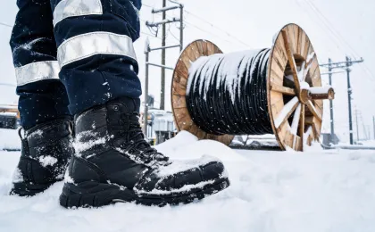 Insulated work boots