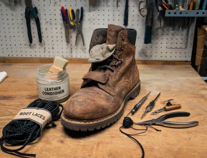 Boot repair workstation